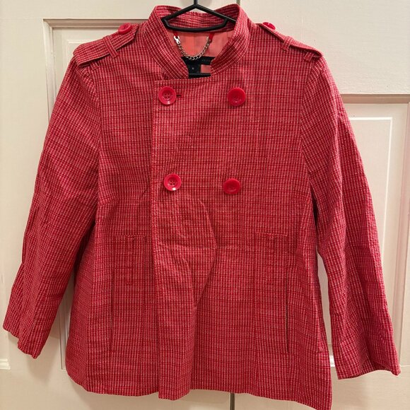 Marc by Marc Jacobs Plaid Print Blazer - Picture 2 of 5